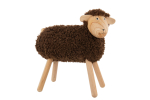 Dekoratsioon SHEEP suur, looduslik/tumepruun
