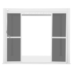 Pergola GUTROOF PREMIUM pol&uuml;karbonaadist l&uuml;kandsein 4m, valge