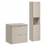 Komplekt VIVA CASHMERE 60 cm k&otilde;rge kapiga, ka&scaron;miirmatt