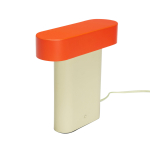 Laualamp SLEEK, heleroheline/punane