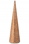 Dekoratsioon CONE PEARLS suurus L, tumedale roosa