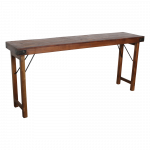 S&ouml;&ouml;gilaud VINTAGE kokkupandav, pruun