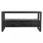 TV-alus BRITT 120 cm, must