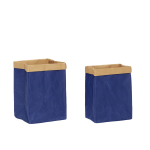 Korvid LAUNDROMAT 2tk, sinine/naturaalne