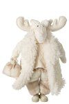 Dekoratiivkaunistus MOOSE COAT, valge-beež