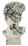 Dekoratiivkuju ORIENTAL STYLE HEAD, valge/must