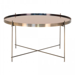 Diivanilaud VENEZIA &oslash;70cm, Brass Look