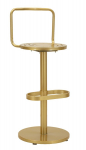 Baaritool TIXY &Oslash;38x94 cm, kuldne