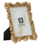 Pildiraam ELEGANT FRAME WITH LEAVES 15x20 cm, kuldne