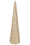 Dekoratsioon CONE SEQUINS suur, kuld