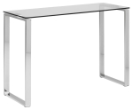 Konsoollaud KATRINE 110x40x76 cm, selge klaas