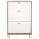 Sahtliboks SIGN, hickory/valge