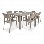Aiam&ouml;&ouml;bli komplekt TRILL/LIBECCIO 8-kohaline, taupe