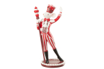 Dekoratsioon CIRCUS CAKE punane/valge
