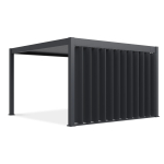 Pergola ELEGANCE/DELUXE/FUSION reguleeritav lamellpaneel 4m, antratsiit