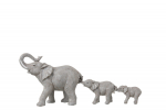 Dekoratsioon ELEPHANTS ROW 3, hall