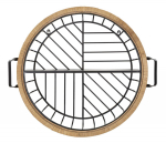 Seinariiul CEBU 72,5x18x65 CM, pruun/must