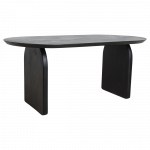 S&ouml;&ouml;gilaud BULLNOSE 180 cm ovaalne, must