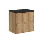 M&ouml;&ouml;blikomplekt NOVA 60 cm, Coast Evoke tamm/matt must
