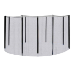 Turvav&otilde;rk SAFETY 426cm, must