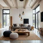 Rippvalgusti ELEGANTE 3-lambiga, suitsuklaas