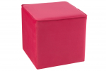 Tumba CUBE VELVET, roosa