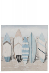 Maal SURF PINEWOOD 120x120 cm, multi