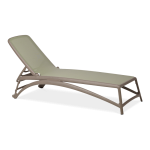 Lamamistool ATLANTICO, taupe/agaaviroheline