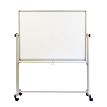 Valge tahvel MEMOBE 120x90 cm, kahepoolne, valge