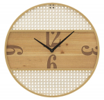 Seinakell FUJI &Oslash;50x3,5cm, pruun/valge