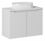 Komplekt NOVA WHITE 80 cm + kraanikauss, valge