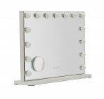 Peegel HOLLYWOOD LED-valgustusega 55x14x43 cm, valge