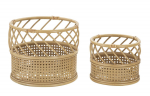 Lillepotid PANAMA 2tk &Oslash; 30x25-22x18 cm, pruun