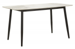 S&ouml;&ouml;gilaud JOSH 138x78x76 cm, must/valge