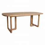 S&ouml;&ouml;gilaud INVIERNO 200 cm ovaalne, looduslik