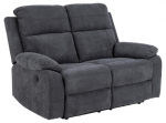 Diivan MORA 2-kohaline elektriline recliner, tumehall