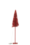 Kunstkuusk TREE LED-tuledega keskmine, punane