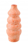 Vaas CERAMIC suur, oranž/valge