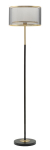 P&otilde;randalamp LEVELS &Oslash; 35x153 cm, must/kuldne