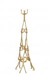Dekoratsioon FIGURE TOWER, kuld