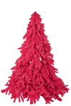 Dekoratiivne j&otilde;ulupuu FLUFFY suur, fuksia