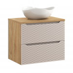M&ouml;&ouml;blikomplekt 70 cm + CLOUD kraanikauss, ookeanibeež