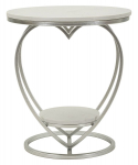Abilaud HEART, h&otilde;be/valge