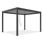 Pergola GUTROOF ELEGANCE 3x4, antratsiit/helehall
