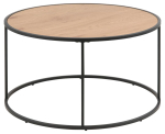 Diivanilaud SEAFORD &Oslash; 80 cm, metsik tamm
