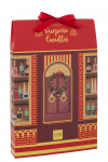 K&uuml;&uuml;nlad SURPRISE WINDOW 12-osaline komplekt, punane/mitmev&auml;rviline