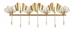 Riidenagi 7 LEAVES 66,2x6x26,3 cm, kuld