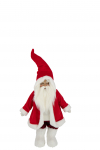 Dekoratiivne kuju SANTA prillides, punane/valge