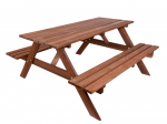 Piknikukomplekt ROJA PIKNIK 180 cm, pruun
