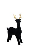 Kaunistus REINDEER suur, must
